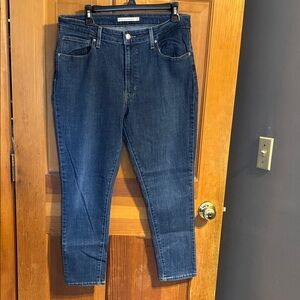 Levi's Dark Blue Skinny Jeans
